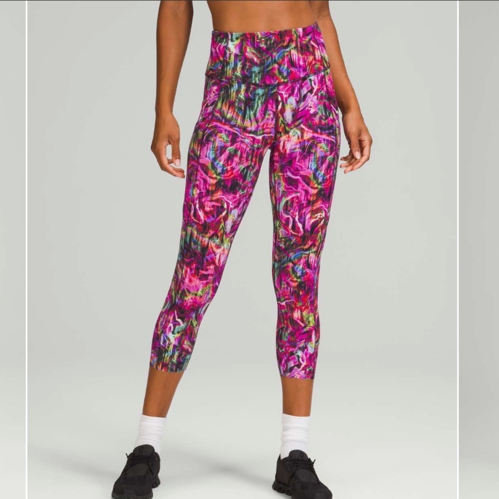lululemon athletica Multicolor Abstract Leggings